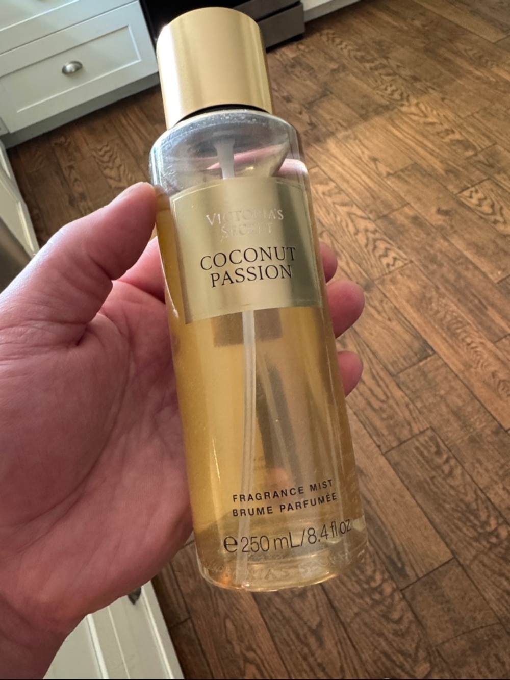 Victoria's Secret Coconut Passion Fragrance Mist - Gold Bottle